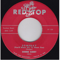 Donnie Elbert Someday (You'll Want Me To Want You) USED VINYL 7INCH 45 RPM