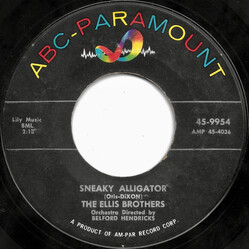 The Ellis Brothers Sneaky Alligator USED VINYL 7INCH 45 RPM