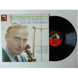 Felix Mendelssohn-Bartholdy / Max Bruch / Yehudi Menuhin / Walter Susskind / Efrem Kurtz / Philharmonia Orchestra Concerto In E Minor, Op. 64 / Concer