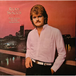 Ricky Skaggs Don't Cheat In Our Hometown Vinyl LP USED