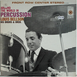 Louie Bellson Orchestra Around The World In Percussion Vinyl LP USED