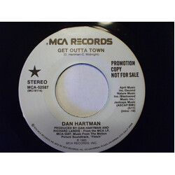 Dan Hartman Get Outta Town USED VINYL 7INCH 45 RPM PROMO