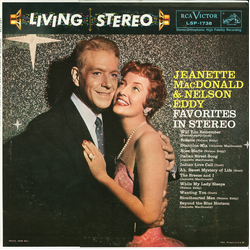 Jeanette MacDonald / Nelson Eddy Favorites In Stereo Vinyl LP USED