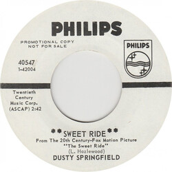 Dusty Springfield Sweet Ride USED VINYL 7INCH SINGLE 45 RPM
