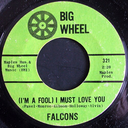 The Falcons (I'm A Fool) I Must Love You / Love, Love, Love USED VINYL 7INCH 45 RPM SINGLE STYRENE