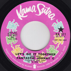 The Fantastic Johnny C Let's Do It Together / Peace Treaty USED VINYL 7INCH 45 RPM SINGLE PROMO STYRENE
