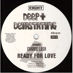 Connie Lush Ready For Love USED VINYL 12INCH 45 RPM