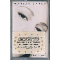 Mariah Carey Music Box Cassette USED