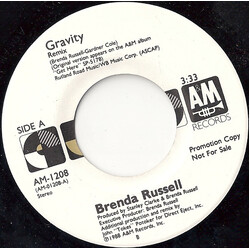 Brenda Russell (2) Gravity USED VINYL 7INCH 45 RPM SINGLE PROMO STEREO