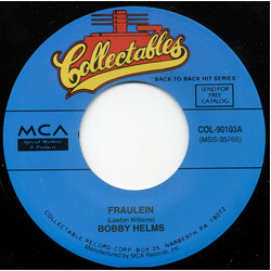 Bobby Helms / The Anita Kerr Singers Fraulein / My Special Angel USED VINYL 7INCH 45 RPM SINGLE REISSUE