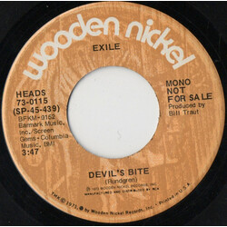 Exile (7) Devil's Bite USED VINYL 7INCH 45 RPM SINGLE PROMO