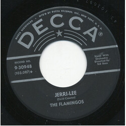 The Flamingos Jerri-Lee / Hey Now! USED VINYL 7INCH 45 RPM SINGLE