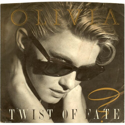 Olivia Newton-John Twist Of Fate VINYL 7" USED