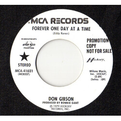 Don Gibson Forever One Day At A Time USED VINYL 7INCH SINGLE PROMO
