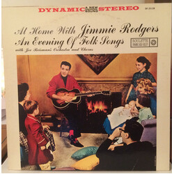 Jimmie Rodgers (2) / Joe Reisman And His Orchestra And Chorus At Home With Jimmie Rodgers - An Evening Of Folk Songs Vinyl LP USED