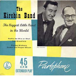 The Kirchin Band (Basil & Ivor) The Ivor & Basil Kirchin Band "The Biggest Little Band In The World" USED VINYL 7INCH 45 RPM EP