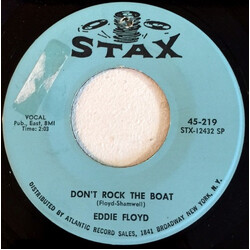 Eddie Floyd Don't Rock The Boat USED VINYL 7INCH 45 RPM SINGLE
