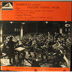Sir Edward Elgar / Ralph Vaughan Williams / The Sinfonia Of London / Sir John Barbirolli Barbirolli Conducts English String Music Vinyl LP USED