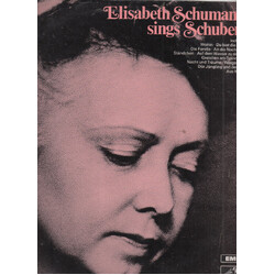 Elisabeth Schumann / Franz Schubert Elisabeth Schumann Sings Schubert Vinyl LP USED
