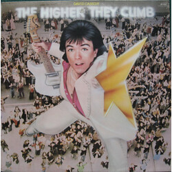 David Cassidy The Higher They Climb -  The Harder They Fall Vinyl LP USED