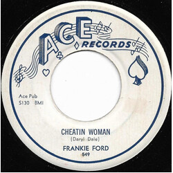 Frankie Ford Cheatin Woman / Last One To Cry USED VINYL 7INCH 45 RPM SINGLE