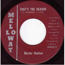 Buster Benton That's The Reason USED VINYL 7INCH SINGLE