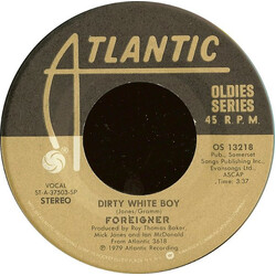 Foreigner Dirty White Boy / Head Games USED VINYL 7INCH 45 RPM SINGLE REISSUE STEREO