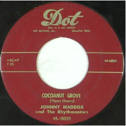 Johnny Maddox (2) / The Rhythmasters Cocoanut Grove / Little Grass Shack USED VINYL 7INCH 45 RPM