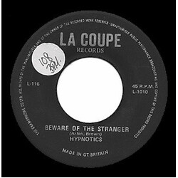 Hypnotics (2) / United 8 Beware Of The Stranger / Getting Uptown To Get Down Vinyl 7" USED