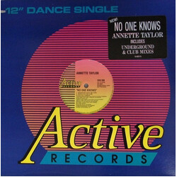 Annette Taylor No One Knows VINYL 12" USED