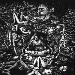 Anger of Bacterias Death Chants Vinyl LP USED