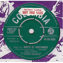 Russ Conway Song From North By Northwest USED VINYL 7INCH 45 RPM SINGLE