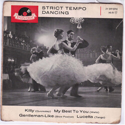 Willy Berking Und Sein Orchester Strict Tempo Dancing USED VINYL 7INCH 45 RPM EP