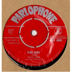 Steve Race And His Orchestra Ring Ding USED VINYL 7INCH 45 RPM SINGLE
