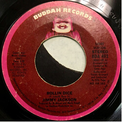 Jimmy Jackson Rollin Dice USED VINYL 7INCH 45 RPM PROMO STYRENE STEREO
