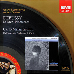 Claude Debussy / Carlo Maria Giulini / Philharmonia Orchestra La Mer / Nocturnes CD USED