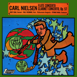 Carl Nielsen Flute Concerto / Clarinet Concerto, Op. 57 Vinyl LP USED
