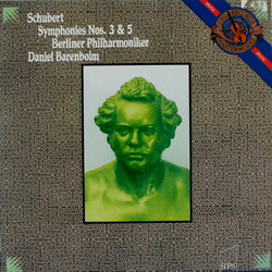 Franz Schubert / Berliner Philharmoniker / Daniel Barenboim Symphonies Nos. 3 & 5 Vinyl LP USED
