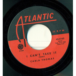 Carla Thomas I Can't Take It USED VINYL 7INCH 45 RPM SINGLE STYRENE