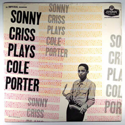Sonny Criss Sonny Criss Plays Cole Porter Vinyl LP USED