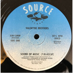The Valentine Brothers Sound Of Music Vinyl 12" USED