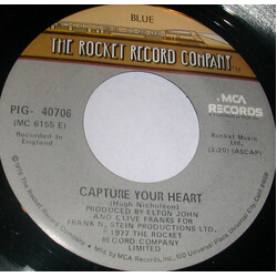 Blue (31) Capture Your Heart USED VINYL 7INCH 45 RPM