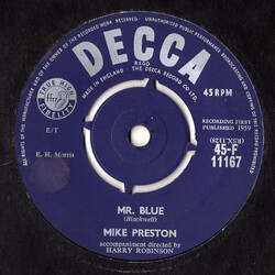 Mike Preston Mr. Blue USED VINYL 7INCH