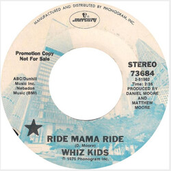Whiz Kids Ride Mama Ride / Magic Night USED VINYL 7INCH 45 RPM PROMO