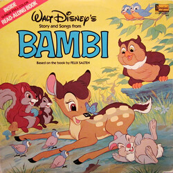Hal Smith Walt Disney's Story And Songs From Bambi Vinyl LP USED