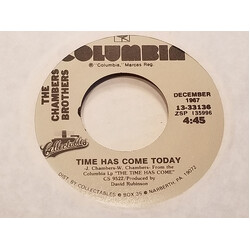 The Chambers Brothers Time Has Come Today / I Can't Turn You Loose USED VINYL 7INCH 45 RPM SINGLE