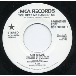 Kim Wilde You Keep Me Hangin' On USED VINYL 7INCH 45 RPM SINGLE PROMO