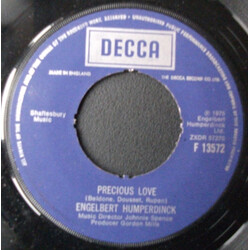 Engelbert Humperdinck Precious Love / For Ever (And Ever) USED VINYL 7INCH 45 RPM SINGLE