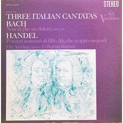 Collegium Aureum / Elly Ameling Three Italian Cantatas Vinyl LP USED