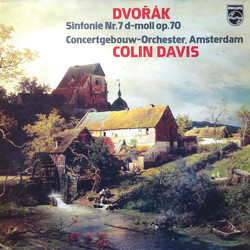 Antonín Dvořák / Sir Colin Davis / Concertgebouworkest Sinfonie Nr. 7 D-moll Op.70 Vinyl LP USED